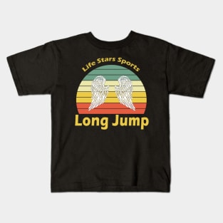 Long Jump Kids T-Shirt